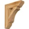 Ekena Millwork Imperial Slat Rough Sawn Bracket, Western Red Cedar, 6"W x 24"D x 28"H BKT06X24X28IMP06RWR - alternate 1